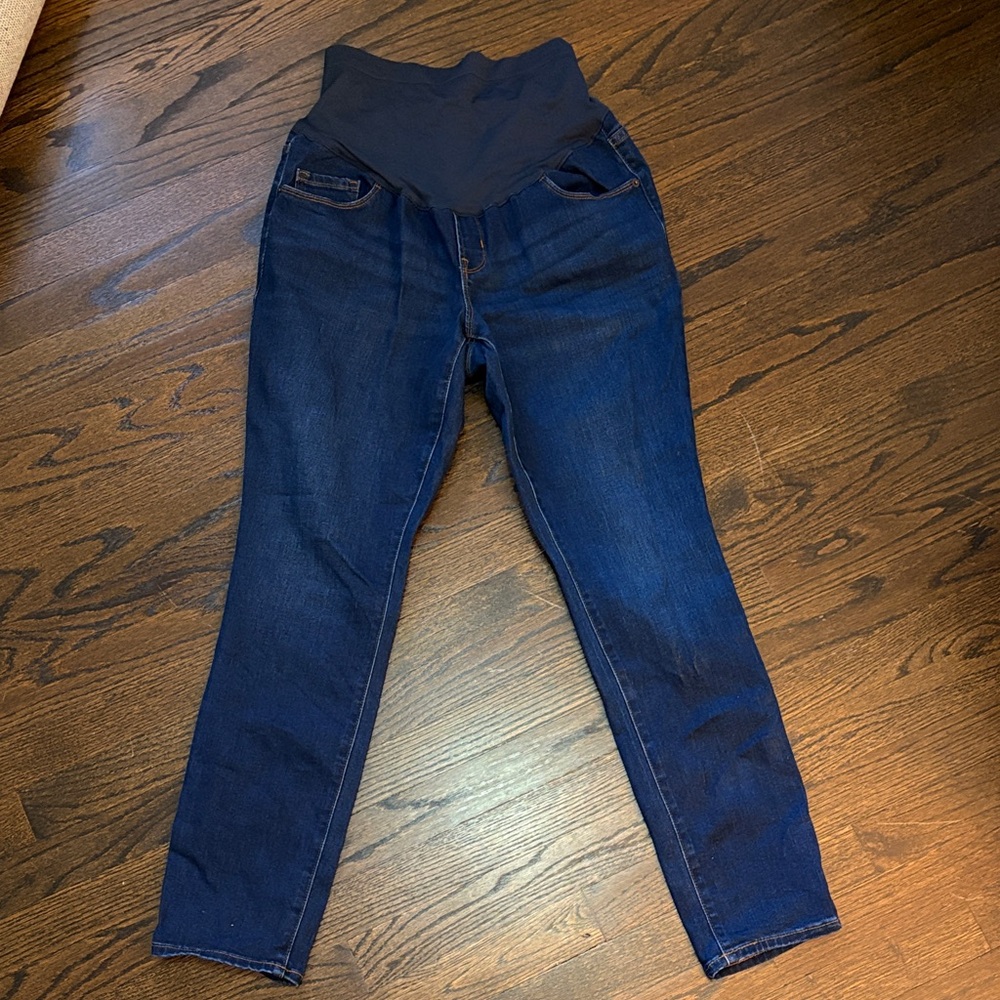 Old Navy Dark Blue Maternity Jeggings